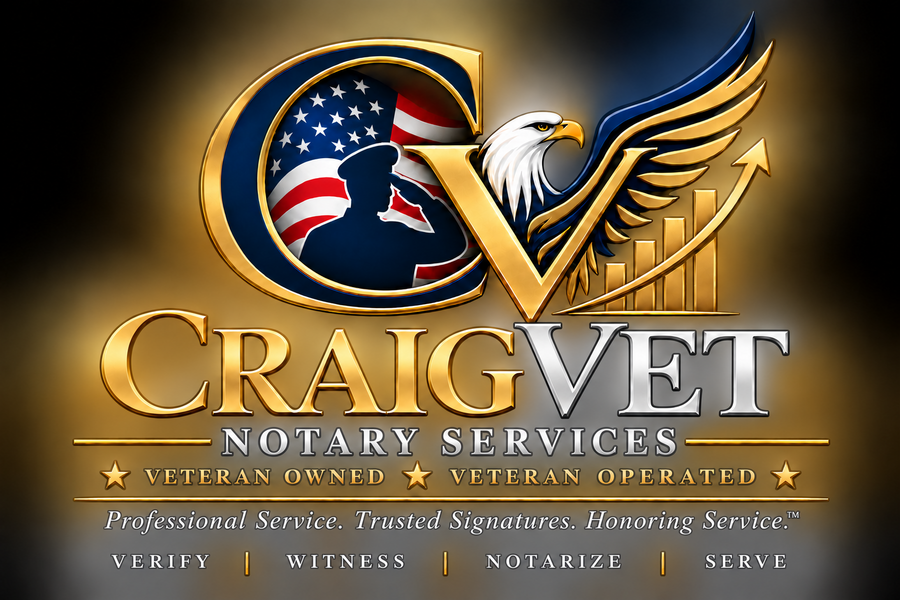 CraigVet Notary Services